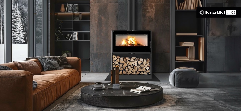 Warmluft Kaminofen - KARI 70/W